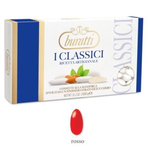 Confetti Capri alla Mandorla Rossi 1 kg *