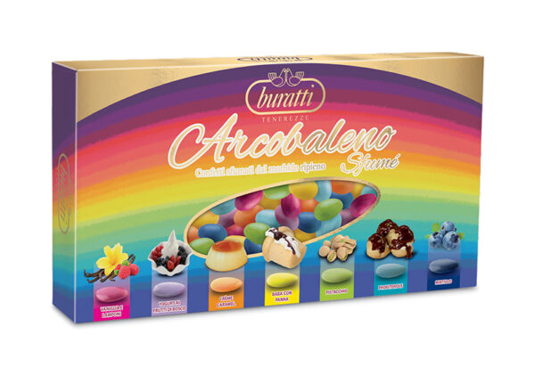 Confetti Tenerezze Sfumè Arcobaleno 1 kg *