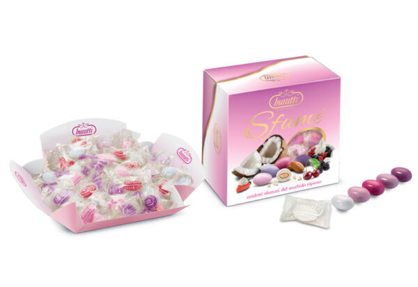 Confetti Vassoio Sfumè Rosa 500 grammi *