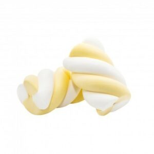 Marshmallow Cotone Treccia Giallo e Bianco 1 Kg*