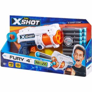 XSHOT – Pistola Excel Fury 4 con 16 dardi *