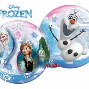 Palloncino Bubbles Frozen Anna e Elsa Ø 56 cm