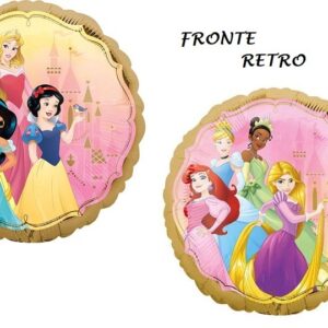 Palloncino Mylar 43 cm Principesse Disney Oro