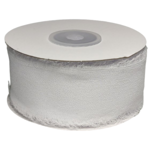 Rotolo Nastro Chiffon 30 mm 20 metri Bianco