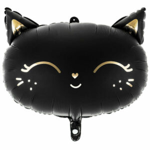 Palloncino Mylar Gatto Nero 48×36 cm *