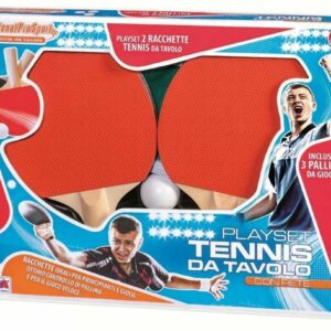 Racchette Ping Pong set 2 racchette + 3 palline + rete *