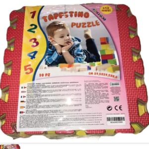 Tappeto Puzzle Numeri  Pz 10